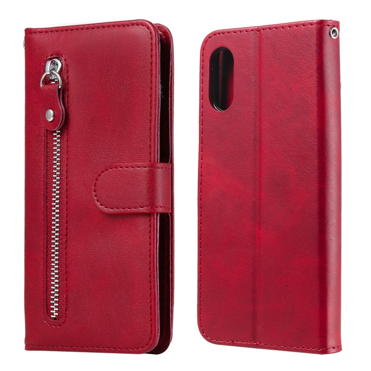 Fashion Calf Texture Zipper Horizontal Flip Leather Case with Stand & Card Slots & Wallet, For OPPO Reno5 / Find X3 Lite, For Xiaomi Redmi Note 10 4G / Note 10S, For Xiaomi Redmi Note 10 Pro / 10 Pro Max, For Samsung Galaxy A02 / M02 (EU Version)