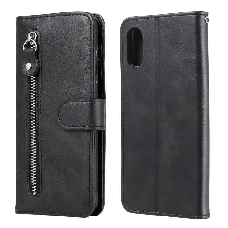 Fashion Calf Texture Zipper Horizontal Flip Leather Case with Stand & Card Slots & Wallet, For OPPO Reno5 / Find X3 Lite, For Xiaomi Redmi Note 10 4G / Note 10S, For Xiaomi Redmi Note 10 Pro / 10 Pro Max, For Samsung Galaxy A02 / M02 (EU Version)