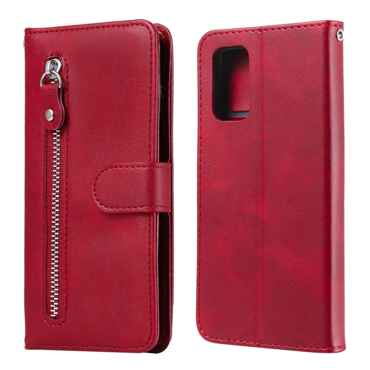 Fashion Calf Texture Zipper Horizontal Flip Leather Case with Stand & Card Slots & Wallet, For Samsung Galaxy A32 4G