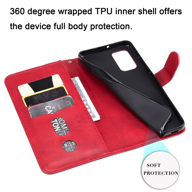 Fashion Calf Texture Zipper Horizontal Flip Leather Case with Stand & Card Slots & Wallet, For Samsung Galaxy A32 4G