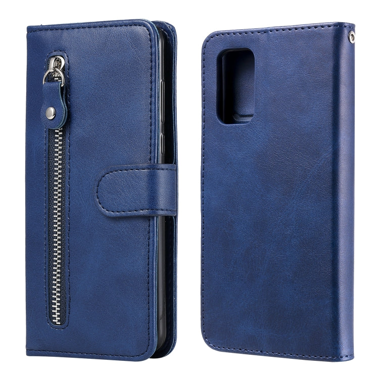Fashion Calf Texture Zipper Horizontal Flip Leather Case with Stand & Card Slots & Wallet, For Samsung Galaxy A32 4G