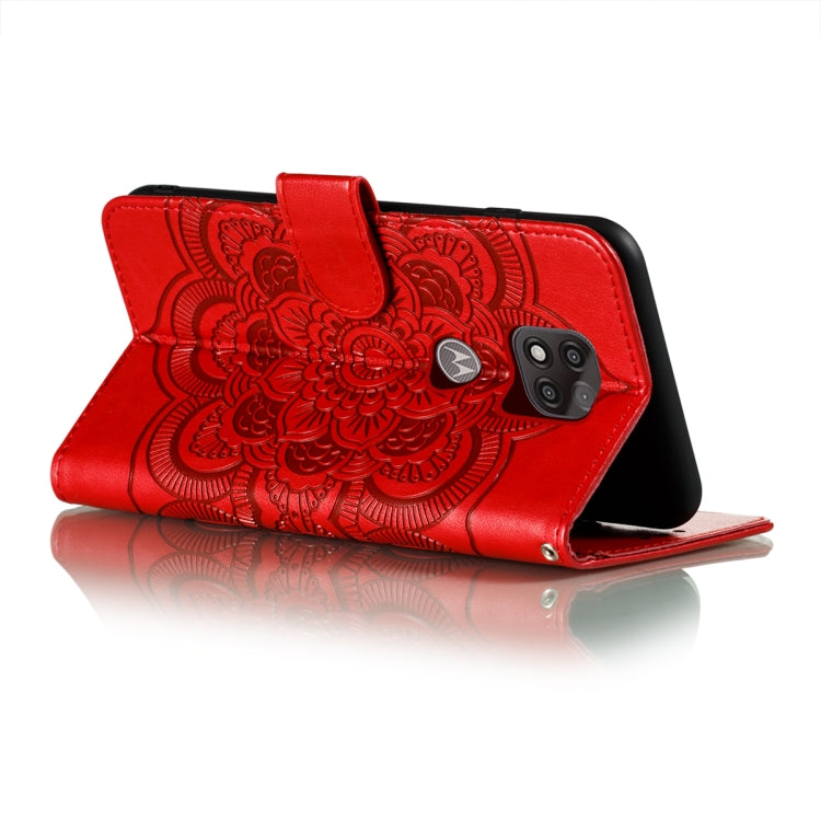 Mandala Embossing Pattern Horizontal Flip PU Leather Case with Holder & Card Slots & Walle & Lanyard, For Motorola Moto G Power (2021), For Nokia 1.4, For OPPO Reno5 5G / Find X3 Lite