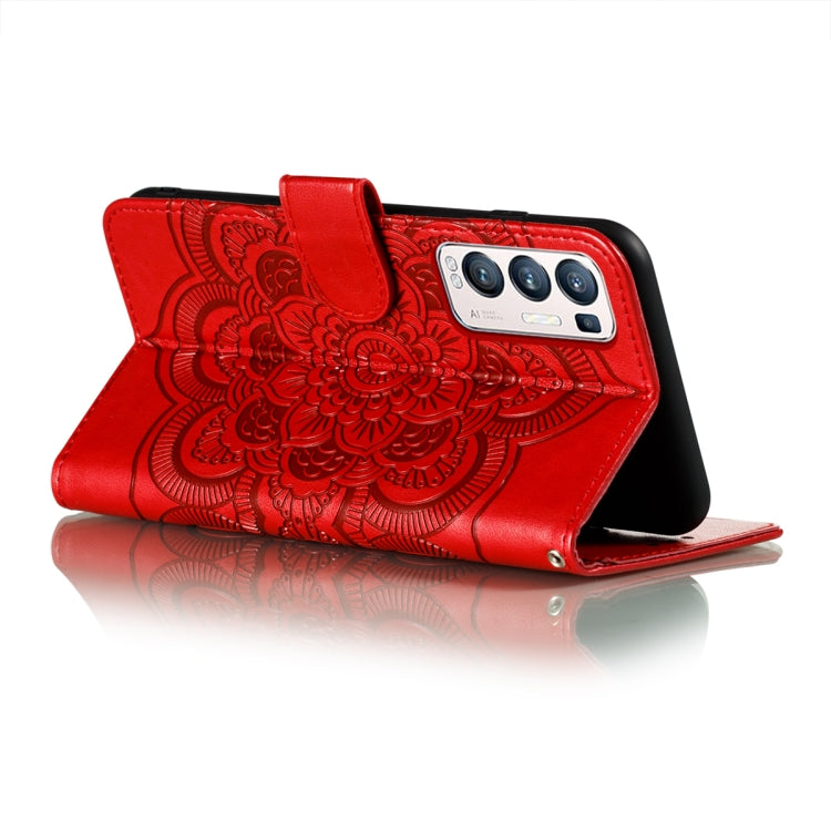 Mandala Embossing Pattern Horizontal Flip PU Leather Case with Holder & Card Slots & Walle & Lanyard, For OPPO Reno5 Pro+ / Find X3 Neo, For OPPO Find X3 / Find X3 Pro, For OPPO Reno5 Pro 5G