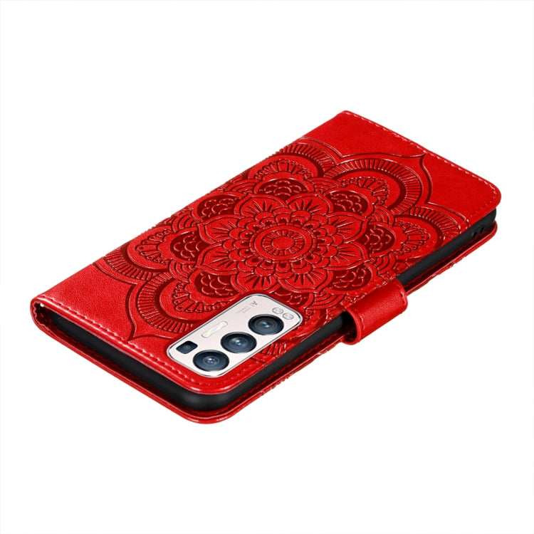 Mandala Embossing Pattern Horizontal Flip PU Leather Case with Holder & Card Slots & Walle & Lanyard, For OPPO Reno5 Pro+ / Find X3 Neo, For OPPO Find X3 / Find X3 Pro, For OPPO Reno5 Pro 5G