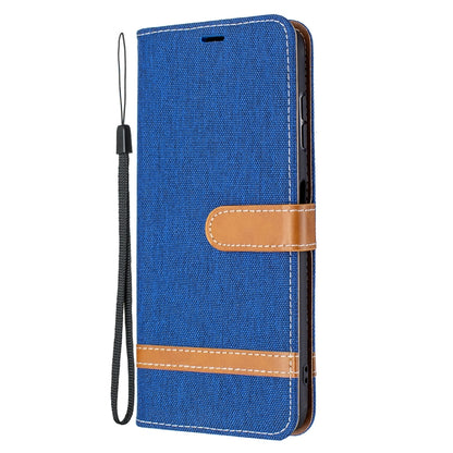 Color Matching Denim Texture Horizontal Flip Leather Case with Holder & Card Slots & Wallet & Lanyard, For Nokia G20 / G10, For Nokia 1.4