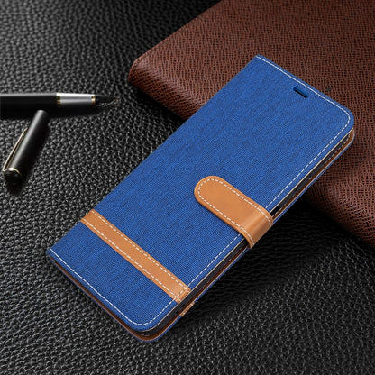 Color Matching Denim Texture Horizontal Flip Leather Case with Holder & Card Slots & Wallet & Lanyard, For Nokia G20 / G10, For Nokia 1.4
