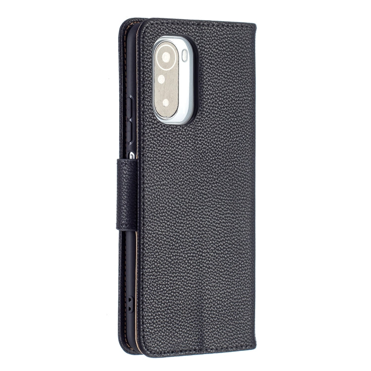 Litchi Texture Pure Color Horizontal Flip Leather Case with Holder & Card Slots & Wallet & Lanyard, For Xiaomi Redmi K40 /K40 Pro