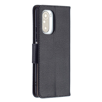 Litchi Texture Pure Color Horizontal Flip Leather Case with Holder & Card Slots & Wallet & Lanyard, For Xiaomi Redmi K40 /K40 Pro