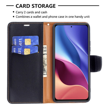 Litchi Texture Pure Color Horizontal Flip Leather Case with Holder & Card Slots & Wallet & Lanyard, For Xiaomi Redmi K40 /K40 Pro