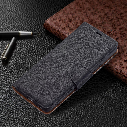 Litchi Texture Pure Color Horizontal Flip Leather Case with Holder & Card Slots & Wallet & Lanyard, For Xiaomi Redmi K40 /K40 Pro