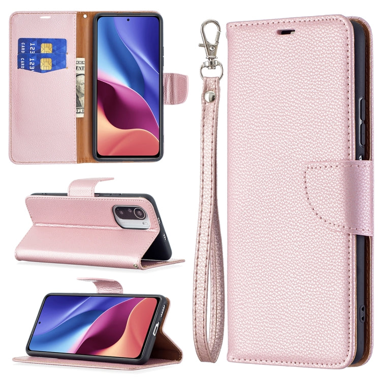 Litchi Texture Pure Color Horizontal Flip Leather Case with Holder & Card Slots & Wallet & Lanyard, For Xiaomi Redmi K40 /K40 Pro