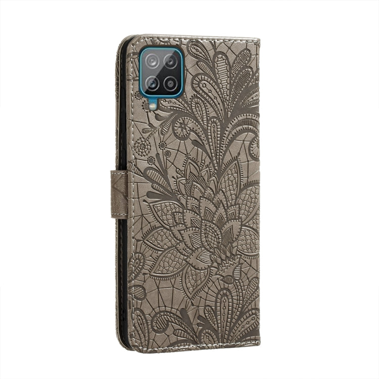 Lace Flower Embossing Pattern Horizontal Flip Leather Case with Holder & Card Slots & Wallet & Photo Frame, For Samsung Galaxy A22 4G, For Samsung Galaxy A22 5G, For Samsung Galaxy A82 5G, For Samsung Galaxy S21 FE