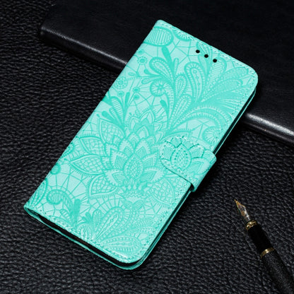Lace Flower Embossing Pattern Horizontal Flip Leather Case with Holder & Card Slots & Wallet & Photo Frame, For Samsung Galaxy A22 4G, For Samsung Galaxy A22 5G, For Samsung Galaxy A82 5G, For Samsung Galaxy S21 FE