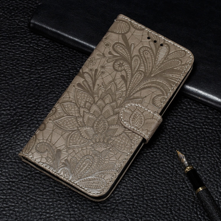 Lace Flower Embossing Pattern Horizontal Flip Leather Case with Holder & Card Slots & Wallet & Photo Frame, For Samsung Galaxy A22 4G, For Samsung Galaxy A22 5G, For Samsung Galaxy A82 5G, For Samsung Galaxy S21 FE