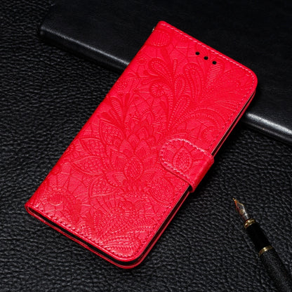 Lace Flower Embossing Pattern Horizontal Flip Leather Case with Holder & Card Slots & Wallet & Photo Frame, For Samsung Galaxy A22 4G, For Samsung Galaxy A22 5G, For Samsung Galaxy A82 5G, For Samsung Galaxy S21 FE