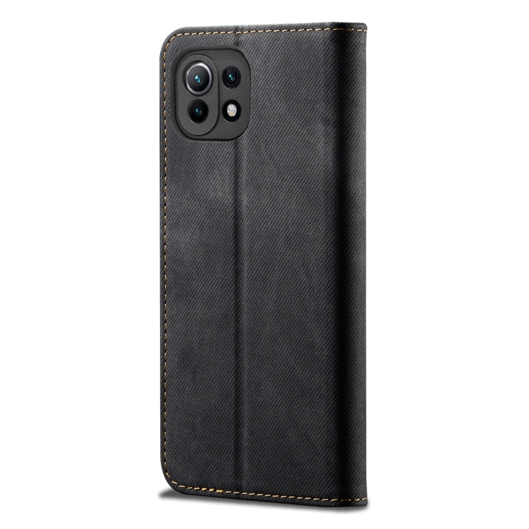 Denim Texture Casual Style Horizontal Flip Leather Case with Holder & Card Slots & Wallet, For Xiaomi Mi 11 Lite, For Xiaomi Mi 11 Pro, For Xiaomi Mi 11 Ultra
