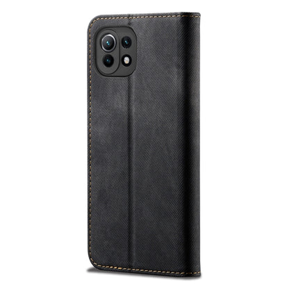 Denim Texture Casual Style Horizontal Flip Leather Case with Holder & Card Slots & Wallet, For Xiaomi Mi 11 Lite, For Xiaomi Mi 11 Pro, For Xiaomi Mi 11 Ultra