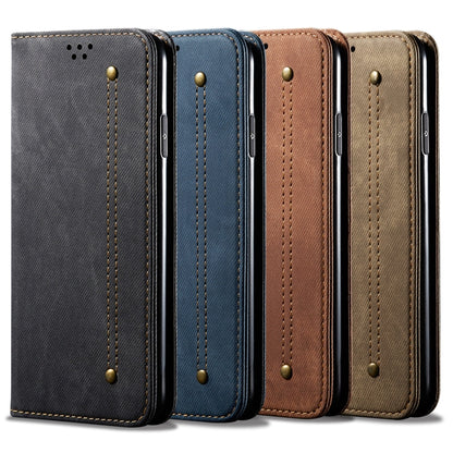 Denim Texture Casual Style Horizontal Flip Leather Case with Holder & Card Slots & Wallet, For Xiaomi Mi 11 Lite, For Xiaomi Mi 11 Pro, For Xiaomi Mi 11 Ultra