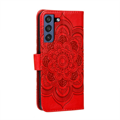 Sun Mandala Embossing Pattern Horizontal Flip PU Leather Case with Holder & Card Slots & Wallet & Lanyard, For Samsung Galaxy S21 FE, For Xiaomi Mi 11 Ultra