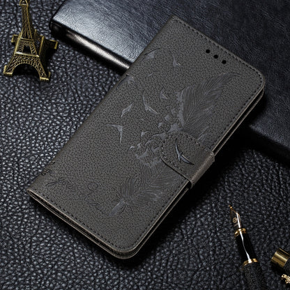 Litchi Texture Feather Embossing Pattern Horizontal Flip Leather Case with Holder & Card Slots & Wallet & Photo Frame & Lanyard, For Samsung Galaxy A22 4G, For Samsung Galaxy A22 5G, For Samsung Galaxy A82 5G, For Samsung Galaxy S21 FE                 ...