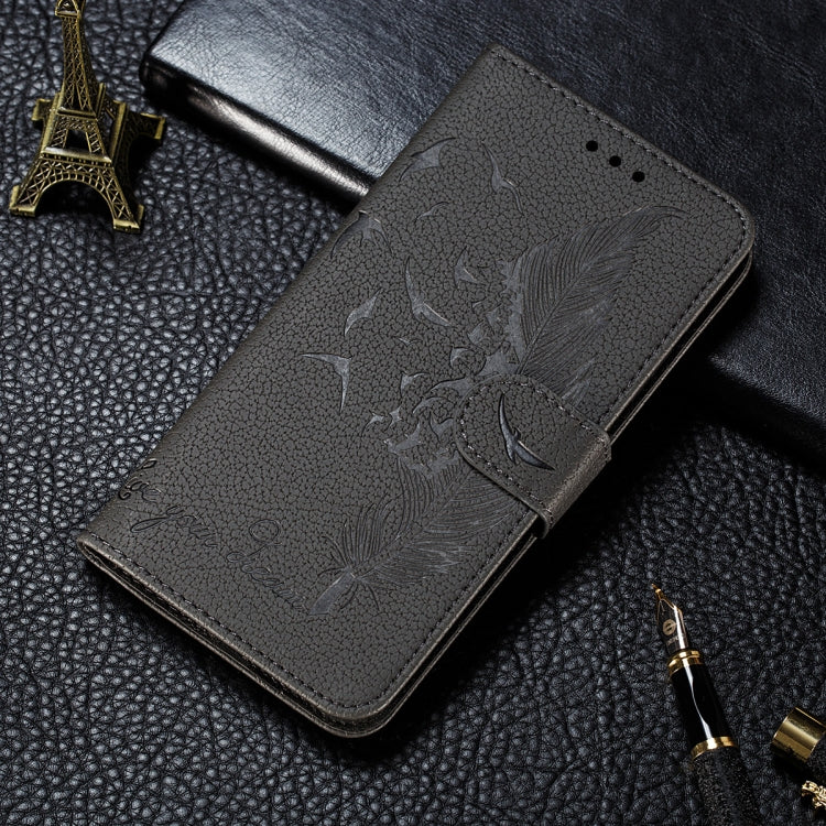 Litchi Texture Feather Embossing Pattern Horizontal Flip Leather Case with Holder & Card Slots & Wallet & Photo Frame & Lanyard, For Samsung Galaxy A22 4G, For Samsung Galaxy A22 5G, For Samsung Galaxy A82 5G, For Samsung Galaxy S21 FE                 ...