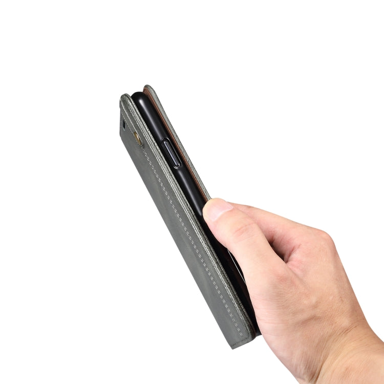 Simple Wax Crazy Horse Texture Horizontal Flip Leather Case with Card Slots & Wallet, For Xiaomi Mi 11, For Xiaomi Mi 11 Lite, For Xiaomi Mi 11 Pro, For Xiaomi Mi 11 Ultra