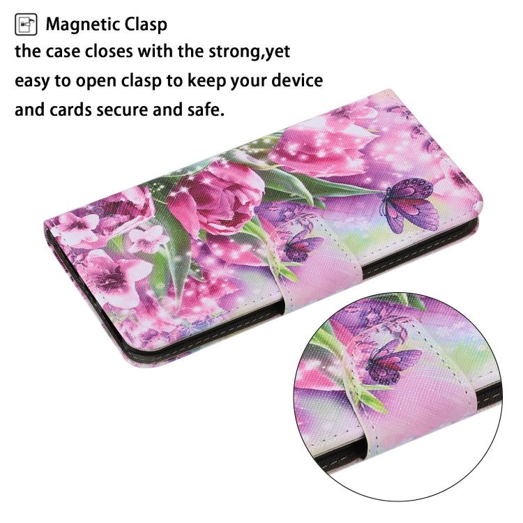 Coloured Drawing Pattern Horizontal Flip PU Leather Case with Holder & Card Slots & Wallet & Lanyard, For Xiaomi Redmi Note 10 Pro