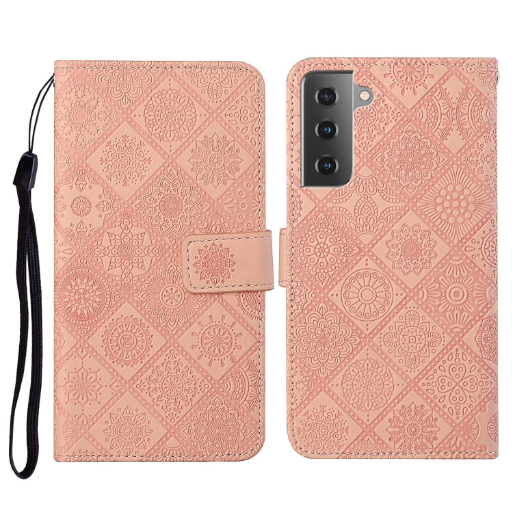 Ethnic Style Embossed Pattern Horizontal Flip Leather Case with Holder & Card Slots & Wallet & Lanyard, For Samsung Galaxy S21 FE, For Samsung Galaxy A52 5G / 4G, For Samsung Galaxy A72 5G / 4G
