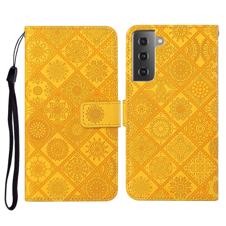 Ethnic Style Embossed Pattern Horizontal Flip Leather Case with Holder & Card Slots & Wallet & Lanyard, For Samsung Galaxy S21 FE, For Samsung Galaxy A52 5G / 4G, For Samsung Galaxy A72 5G / 4G