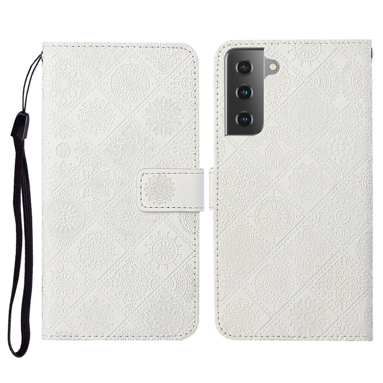 Ethnic Style Embossed Pattern Horizontal Flip Leather Case with Holder & Card Slots & Wallet & Lanyard, For Samsung Galaxy S21 FE, For Samsung Galaxy A52 5G / 4G, For Samsung Galaxy A72 5G / 4G
