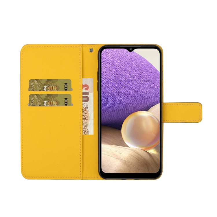 Ethnic Style Embossed Pattern Horizontal Flip Leather Case with Holder & Card Slots & Wallet & Lanyard, For Samsung Galaxy A22  4G, For Samsung Galaxy A22  5G, For Samsung Galaxy A32  4G