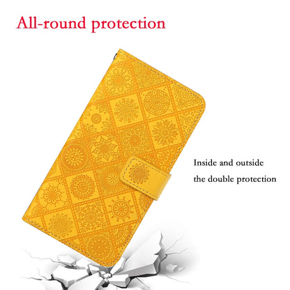 Ethnic Style Embossed Pattern Horizontal Flip Leather Case with Holder & Card Slots & Wallet & Lanyard, For Samsung Galaxy A22  4G, For Samsung Galaxy A22  5G, For Samsung Galaxy A32  4G