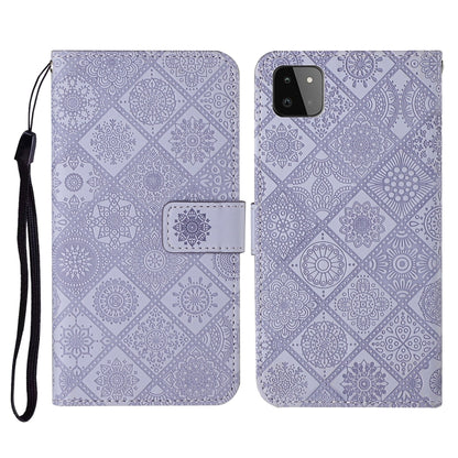 Ethnic Style Embossed Pattern Horizontal Flip Leather Case with Holder & Card Slots & Wallet & Lanyard, For Samsung Galaxy A22  4G, For Samsung Galaxy A22  5G, For Samsung Galaxy A32  4G