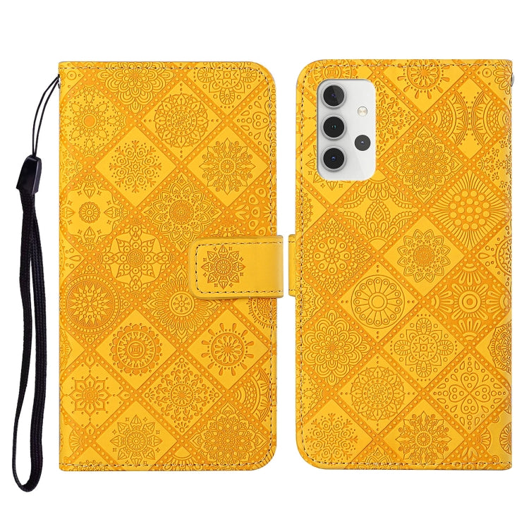 Ethnic Style Embossed Pattern Horizontal Flip Leather Case with Holder & Card Slots & Wallet & Lanyard, For Samsung Galaxy A32  5G, For Xiaomi Redmi Note 10 4G, For Xiaomi Redmi Note 10 Pro