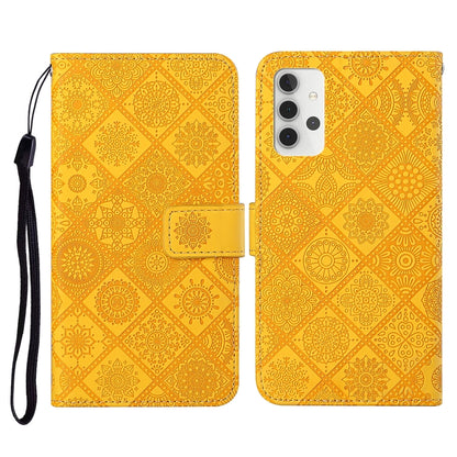 Ethnic Style Embossed Pattern Horizontal Flip Leather Case with Holder & Card Slots & Wallet & Lanyard, For Samsung Galaxy A32  5G, For Xiaomi Redmi Note 10 4G, For Xiaomi Redmi Note 10 Pro