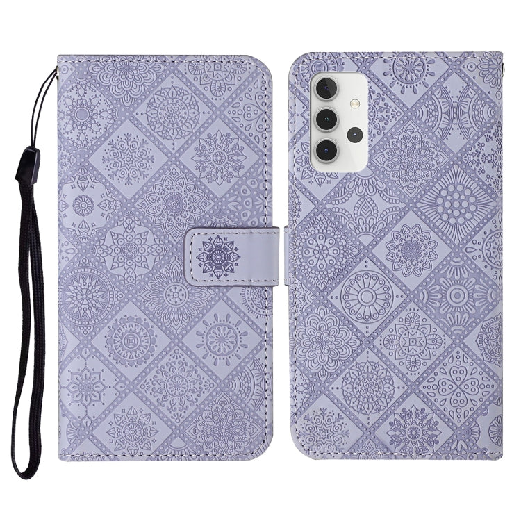 Ethnic Style Embossed Pattern Horizontal Flip Leather Case with Holder & Card Slots & Wallet & Lanyard, For Samsung Galaxy A32  5G, For Xiaomi Redmi Note 10 4G, For Xiaomi Redmi Note 10 Pro