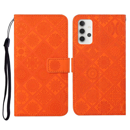 Ethnic Style Embossed Pattern Horizontal Flip Leather Case with Holder & Card Slots & Wallet & Lanyard, For Samsung Galaxy A32  5G, For Xiaomi Redmi Note 10 4G, For Xiaomi Redmi Note 10 Pro
