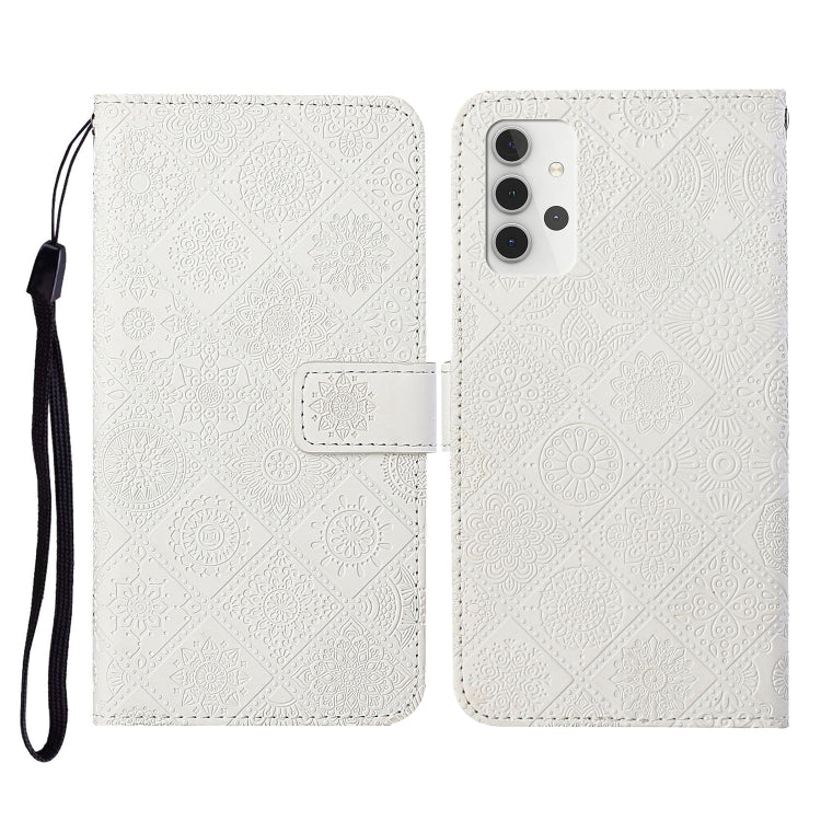 Ethnic Style Embossed Pattern Horizontal Flip Leather Case with Holder & Card Slots & Wallet & Lanyard, For Samsung Galaxy A32  5G, For Xiaomi Redmi Note 10 4G, For Xiaomi Redmi Note 10 Pro