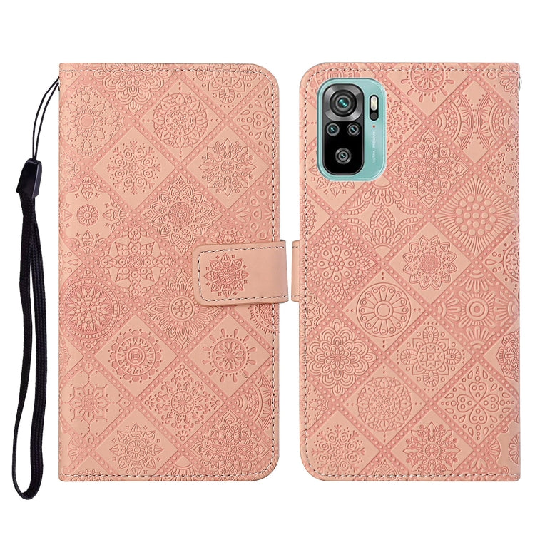 Ethnic Style Embossed Pattern Horizontal Flip Leather Case with Holder & Card Slots & Wallet & Lanyard, For Samsung Galaxy A32  5G, For Xiaomi Redmi Note 10 4G, For Xiaomi Redmi Note 10 Pro
