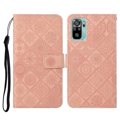 Ethnic Style Embossed Pattern Horizontal Flip Leather Case with Holder & Card Slots & Wallet & Lanyard, For Samsung Galaxy A32  5G, For Xiaomi Redmi Note 10 4G, For Xiaomi Redmi Note 10 Pro