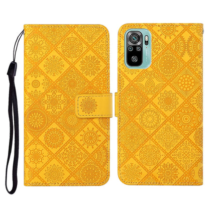 Ethnic Style Embossed Pattern Horizontal Flip Leather Case with Holder & Card Slots & Wallet & Lanyard, For Samsung Galaxy A32  5G, For Xiaomi Redmi Note 10 4G, For Xiaomi Redmi Note 10 Pro