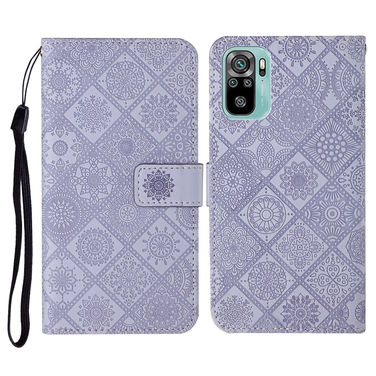 Ethnic Style Embossed Pattern Horizontal Flip Leather Case with Holder & Card Slots & Wallet & Lanyard, For Samsung Galaxy A32  5G, For Xiaomi Redmi Note 10 4G, For Xiaomi Redmi Note 10 Pro