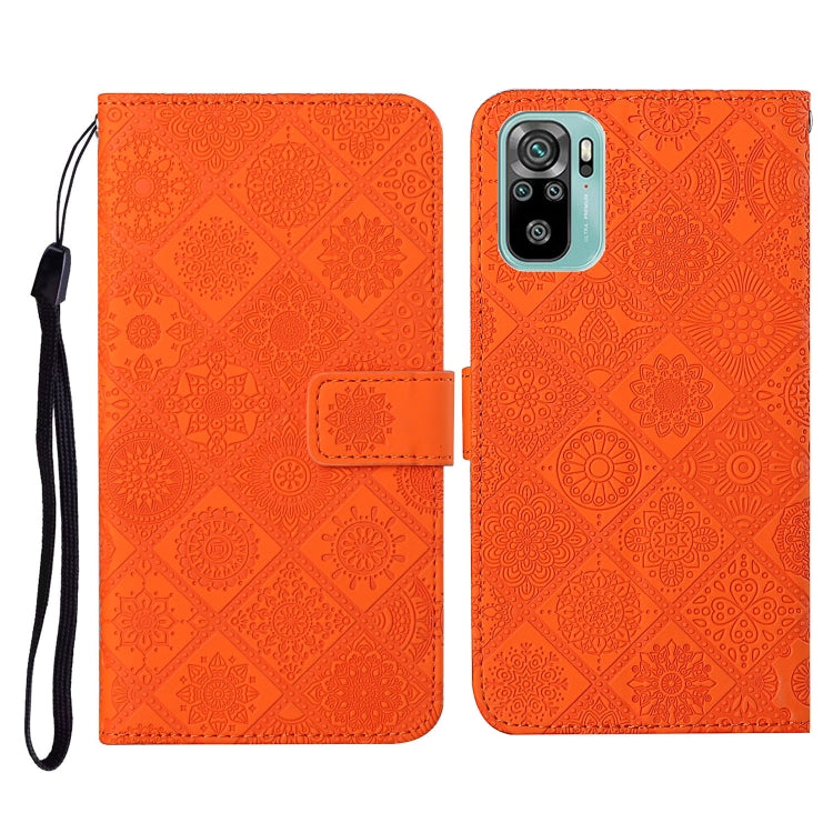 Ethnic Style Embossed Pattern Horizontal Flip Leather Case with Holder & Card Slots & Wallet & Lanyard, For Samsung Galaxy A32  5G, For Xiaomi Redmi Note 10 4G, For Xiaomi Redmi Note 10 Pro