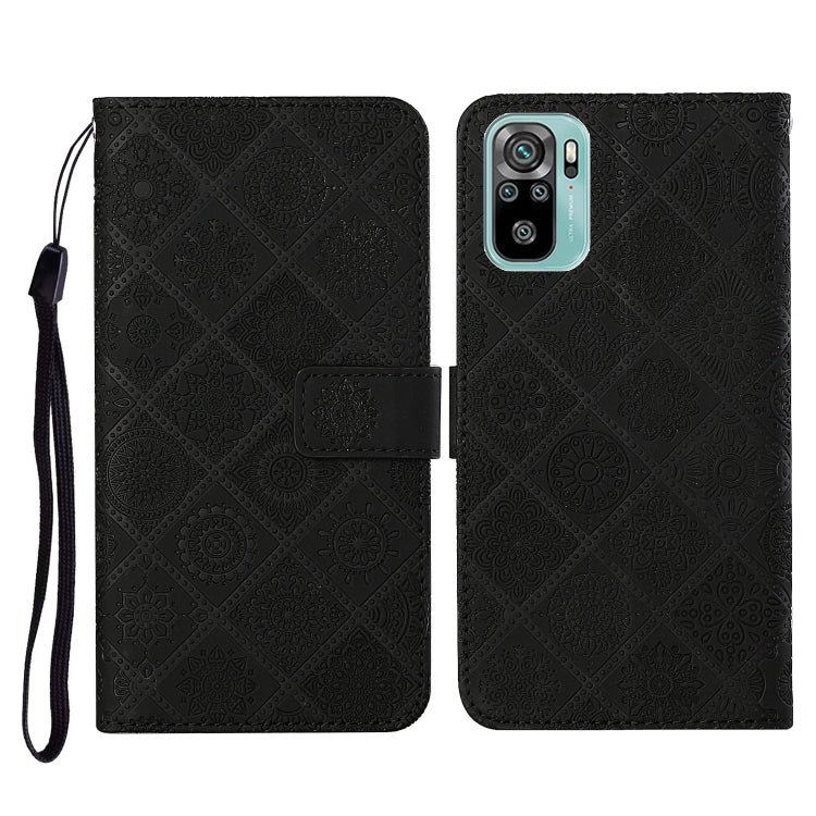 Ethnic Style Embossed Pattern Horizontal Flip Leather Case with Holder & Card Slots & Wallet & Lanyard, For Samsung Galaxy A32  5G, For Xiaomi Redmi Note 10 4G, For Xiaomi Redmi Note 10 Pro