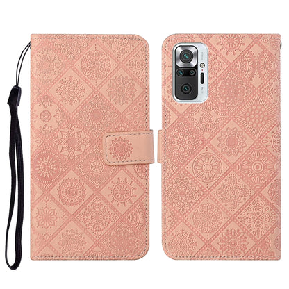 Ethnic Style Embossed Pattern Horizontal Flip Leather Case with Holder & Card Slots & Wallet & Lanyard, For Samsung Galaxy A32  5G, For Xiaomi Redmi Note 10 4G, For Xiaomi Redmi Note 10 Pro