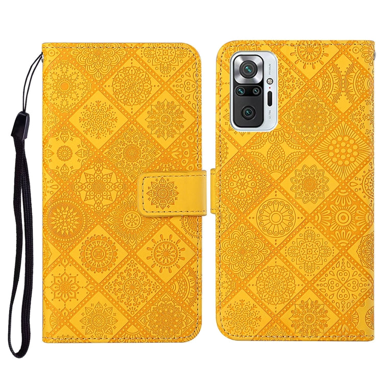 Ethnic Style Embossed Pattern Horizontal Flip Leather Case with Holder & Card Slots & Wallet & Lanyard, For Samsung Galaxy A32  5G, For Xiaomi Redmi Note 10 4G, For Xiaomi Redmi Note 10 Pro