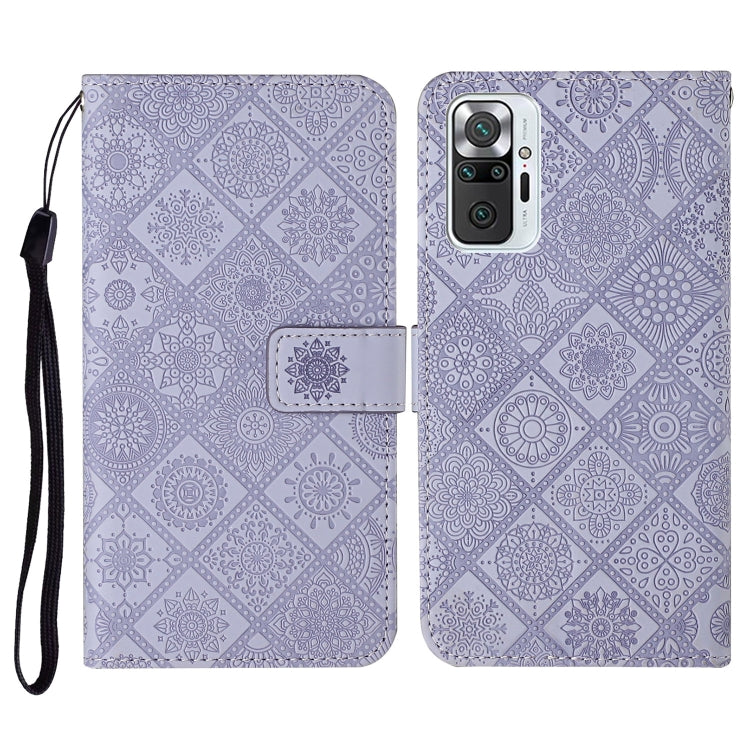 Ethnic Style Embossed Pattern Horizontal Flip Leather Case with Holder & Card Slots & Wallet & Lanyard, For Samsung Galaxy A32  5G, For Xiaomi Redmi Note 10 4G, For Xiaomi Redmi Note 10 Pro