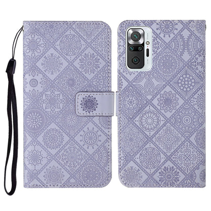 Ethnic Style Embossed Pattern Horizontal Flip Leather Case with Holder & Card Slots & Wallet & Lanyard, For Samsung Galaxy A32  5G, For Xiaomi Redmi Note 10 4G, For Xiaomi Redmi Note 10 Pro