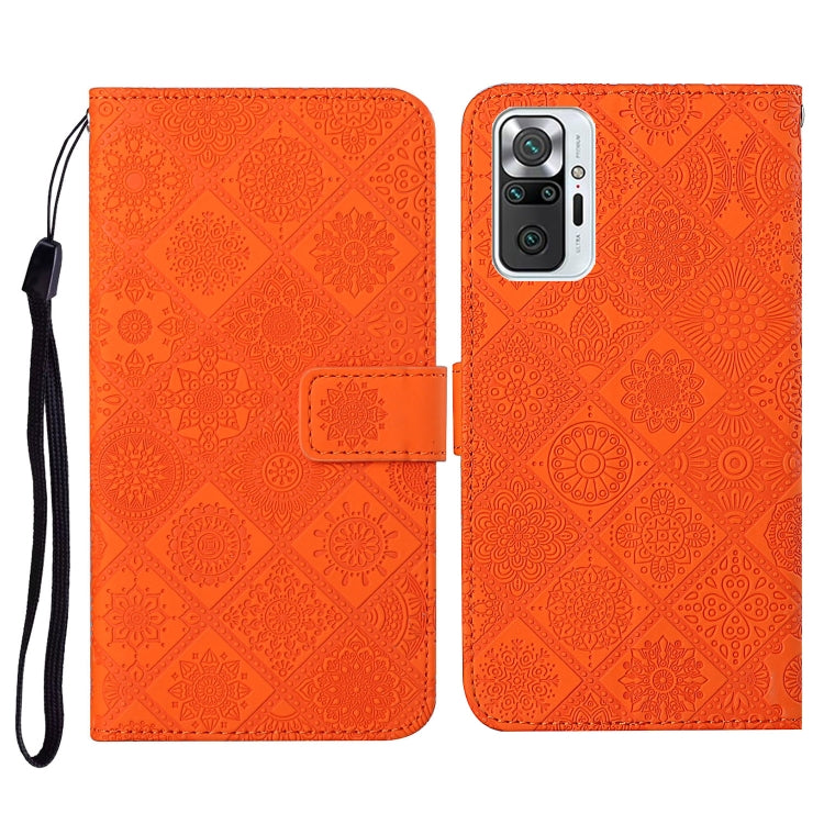Ethnic Style Embossed Pattern Horizontal Flip Leather Case with Holder & Card Slots & Wallet & Lanyard, For Samsung Galaxy A32  5G, For Xiaomi Redmi Note 10 4G, For Xiaomi Redmi Note 10 Pro