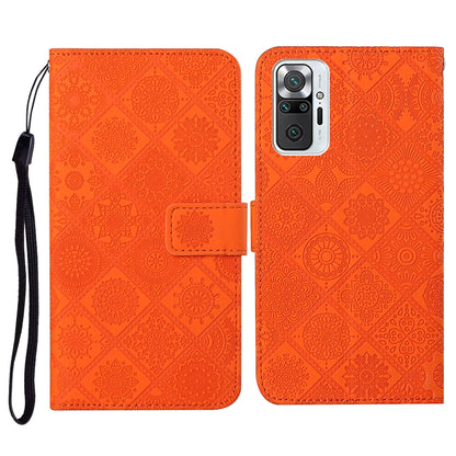 Ethnic Style Embossed Pattern Horizontal Flip Leather Case with Holder & Card Slots & Wallet & Lanyard, For Samsung Galaxy A32  5G, For Xiaomi Redmi Note 10 4G, For Xiaomi Redmi Note 10 Pro